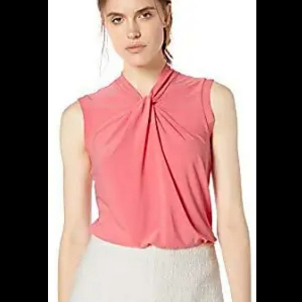 Tommy Hilfiger Sleeveless Red Top